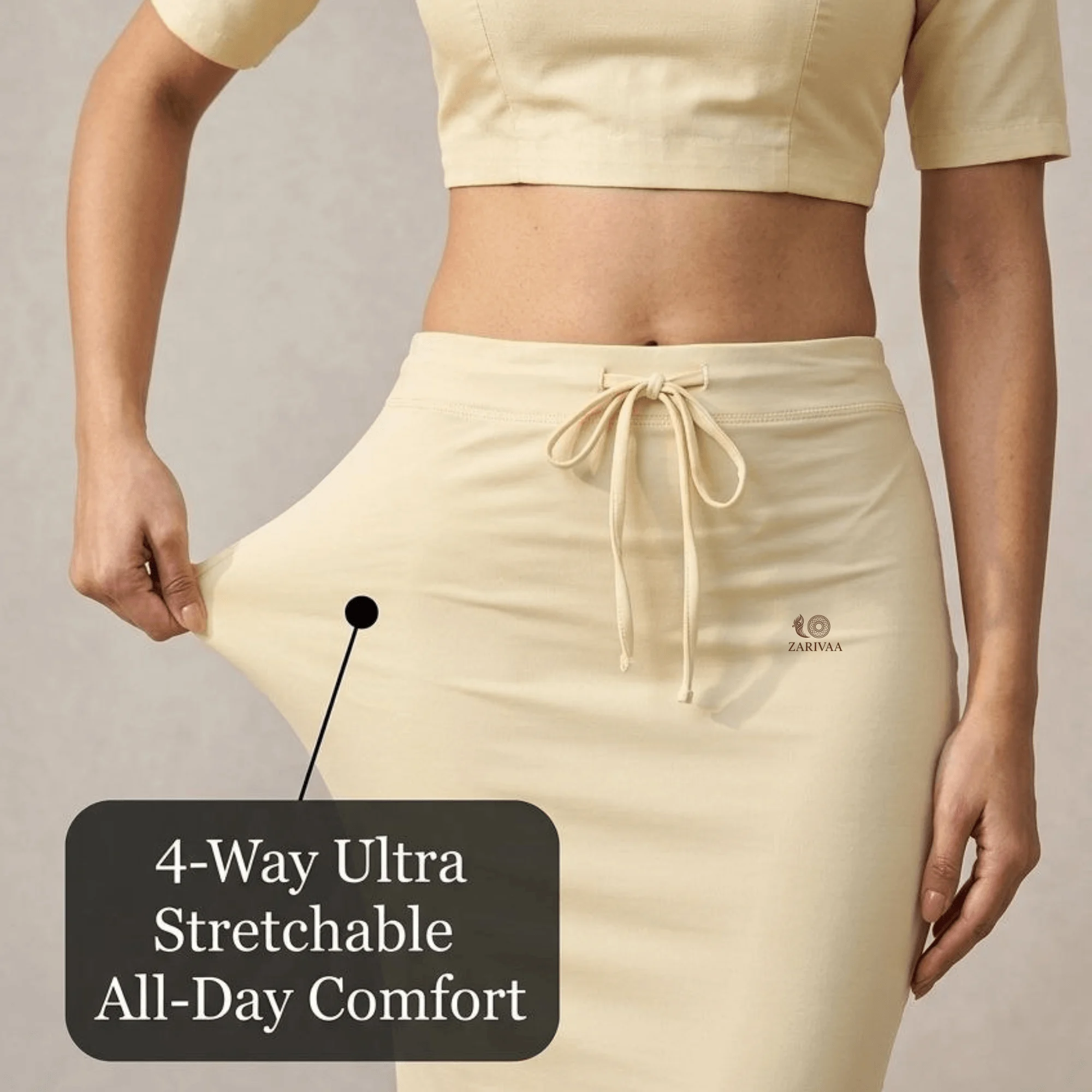 Saree Shaper - Light Beige - Image 4