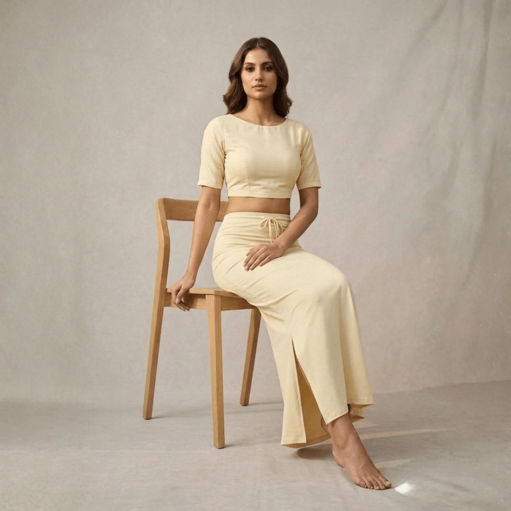Saree Shaper - Light Beige - Image 5
