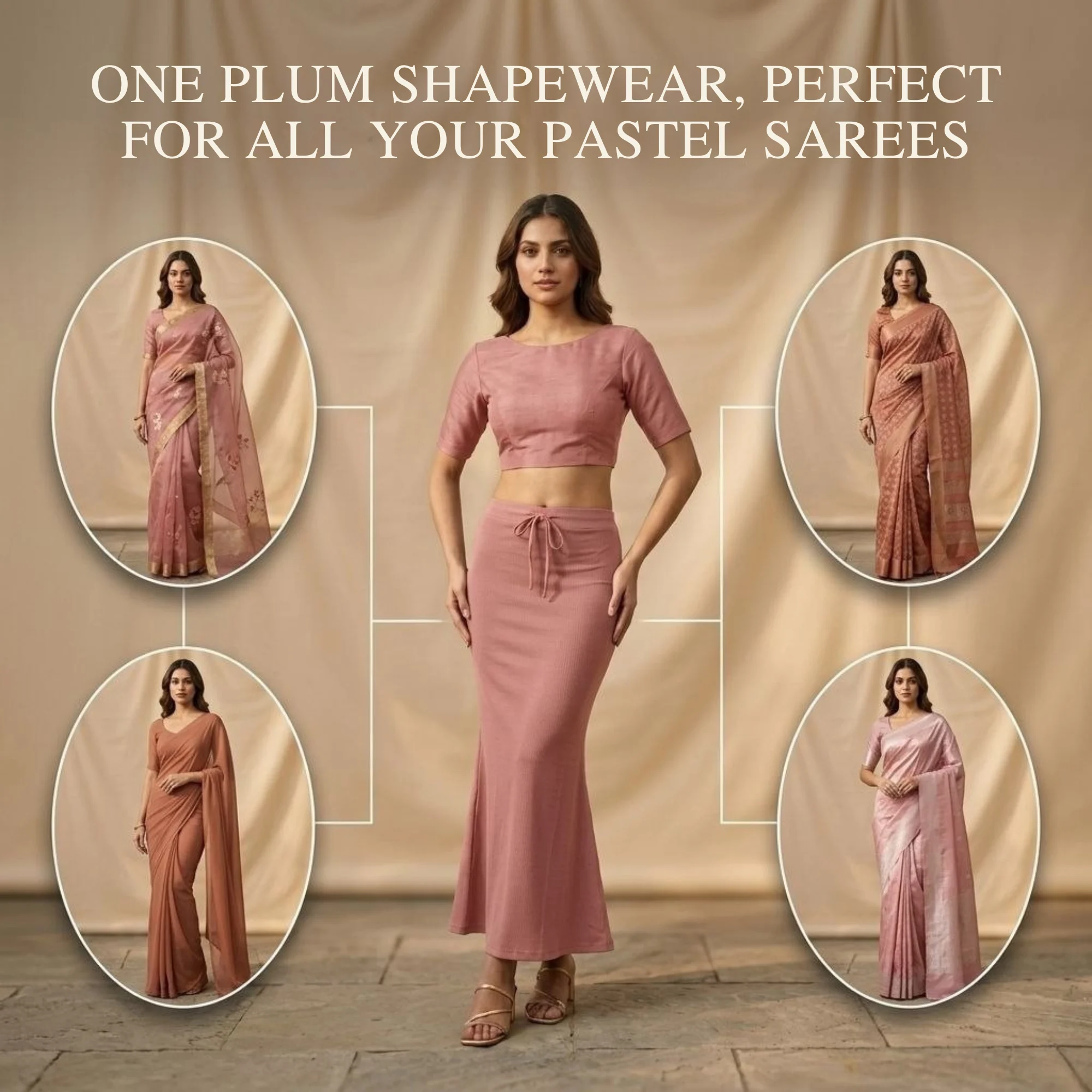 Saree Shaper - Plum - Image 7