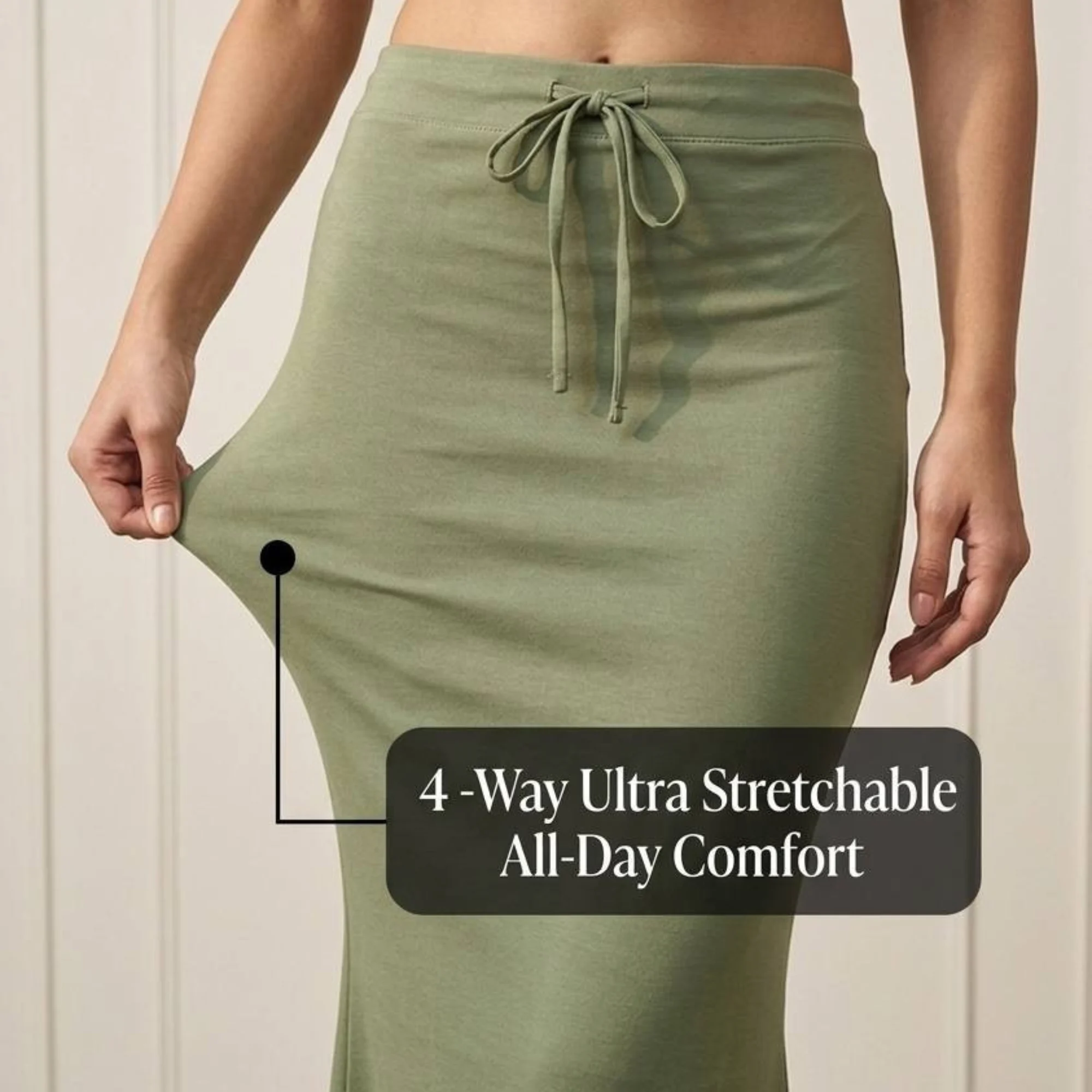 Saree Shaper - Army Green - Image 6