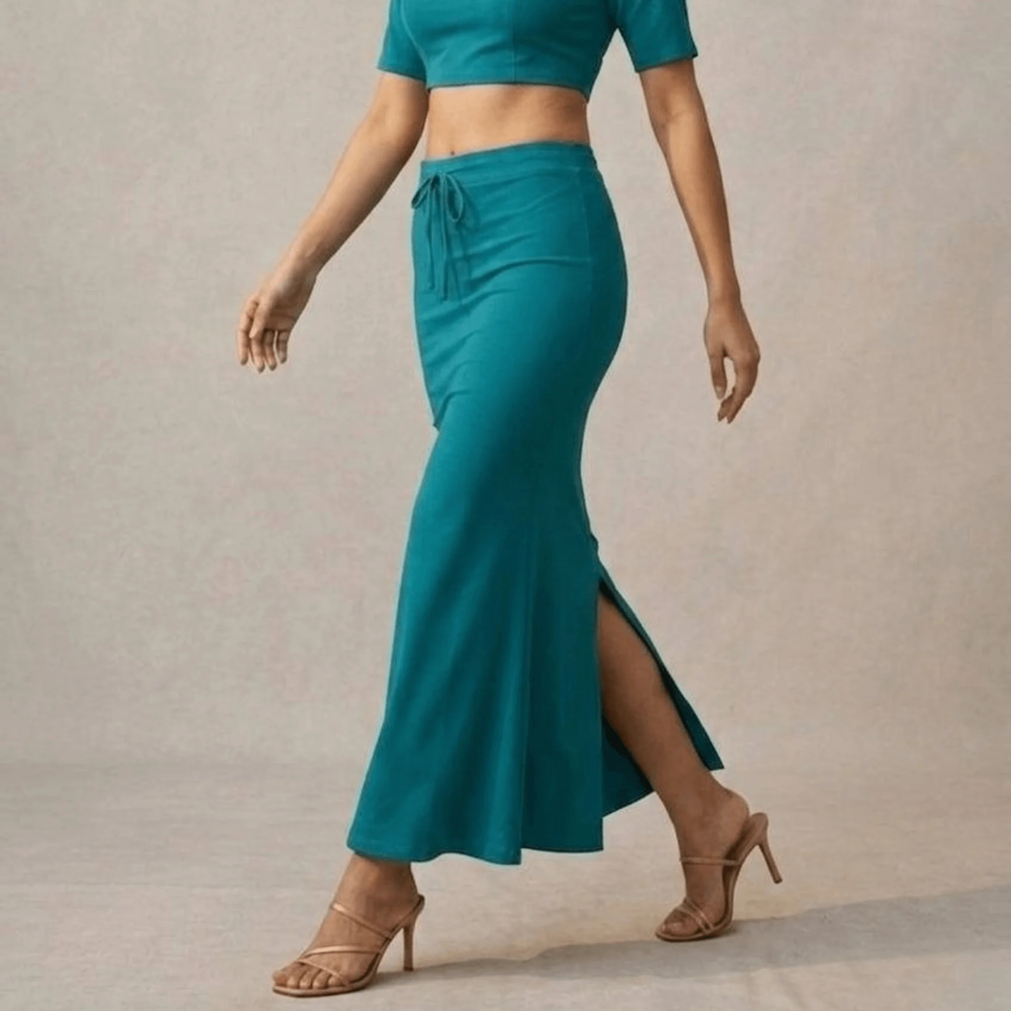 Saree Shaper - Peacock Green - Image 4