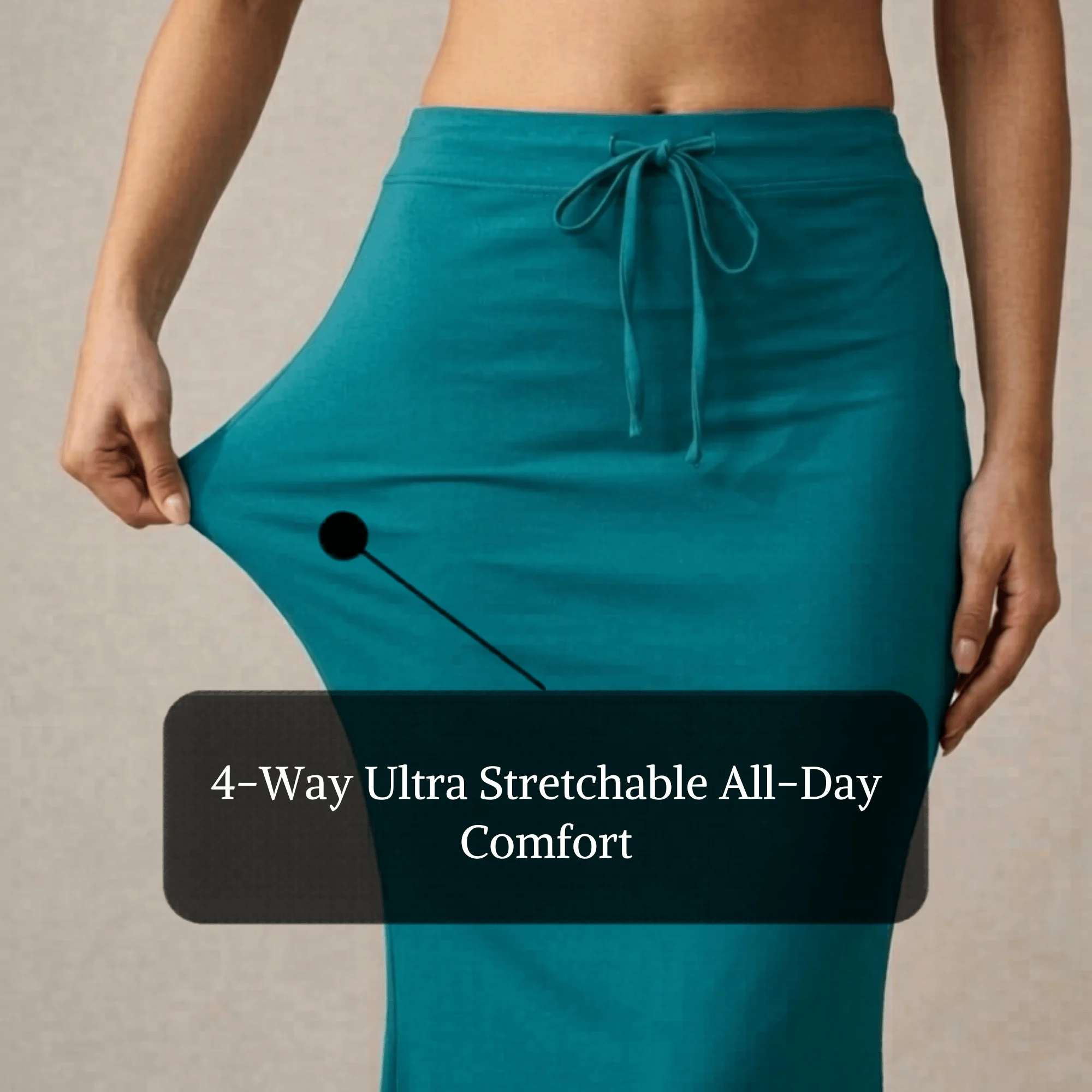 Saree Shaper - Peacock Green - Image 5