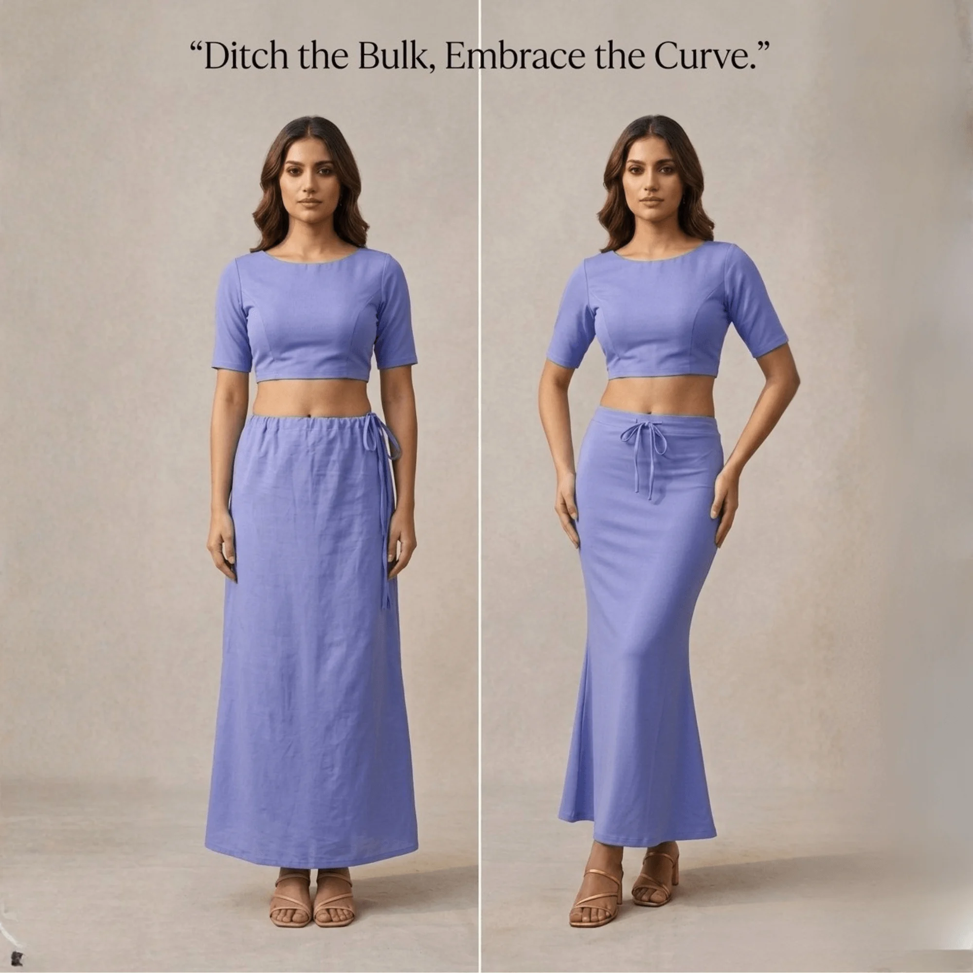 Saree Shaper - Sky Blue - Image 7