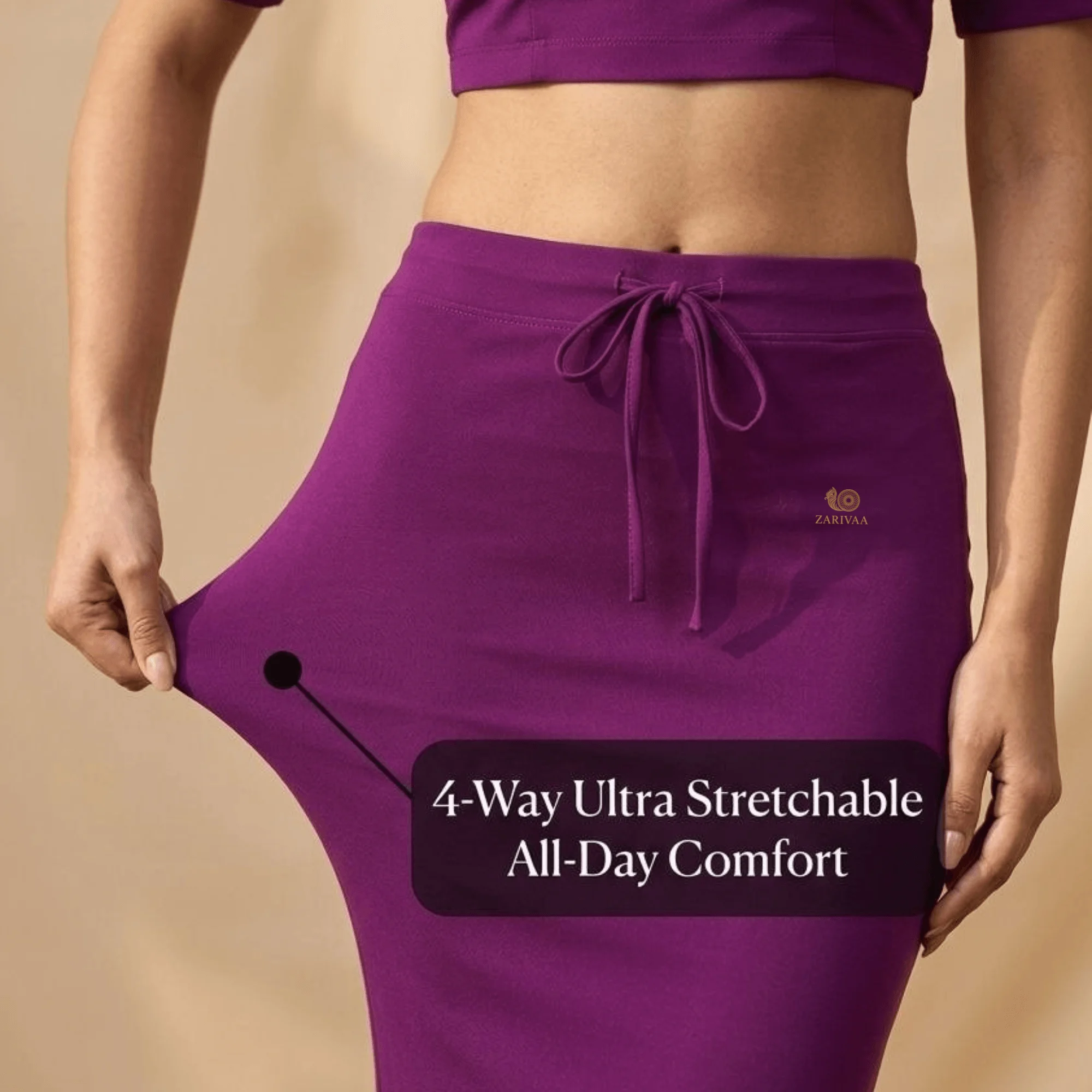 Saree Shaper - Purple - Image 5
