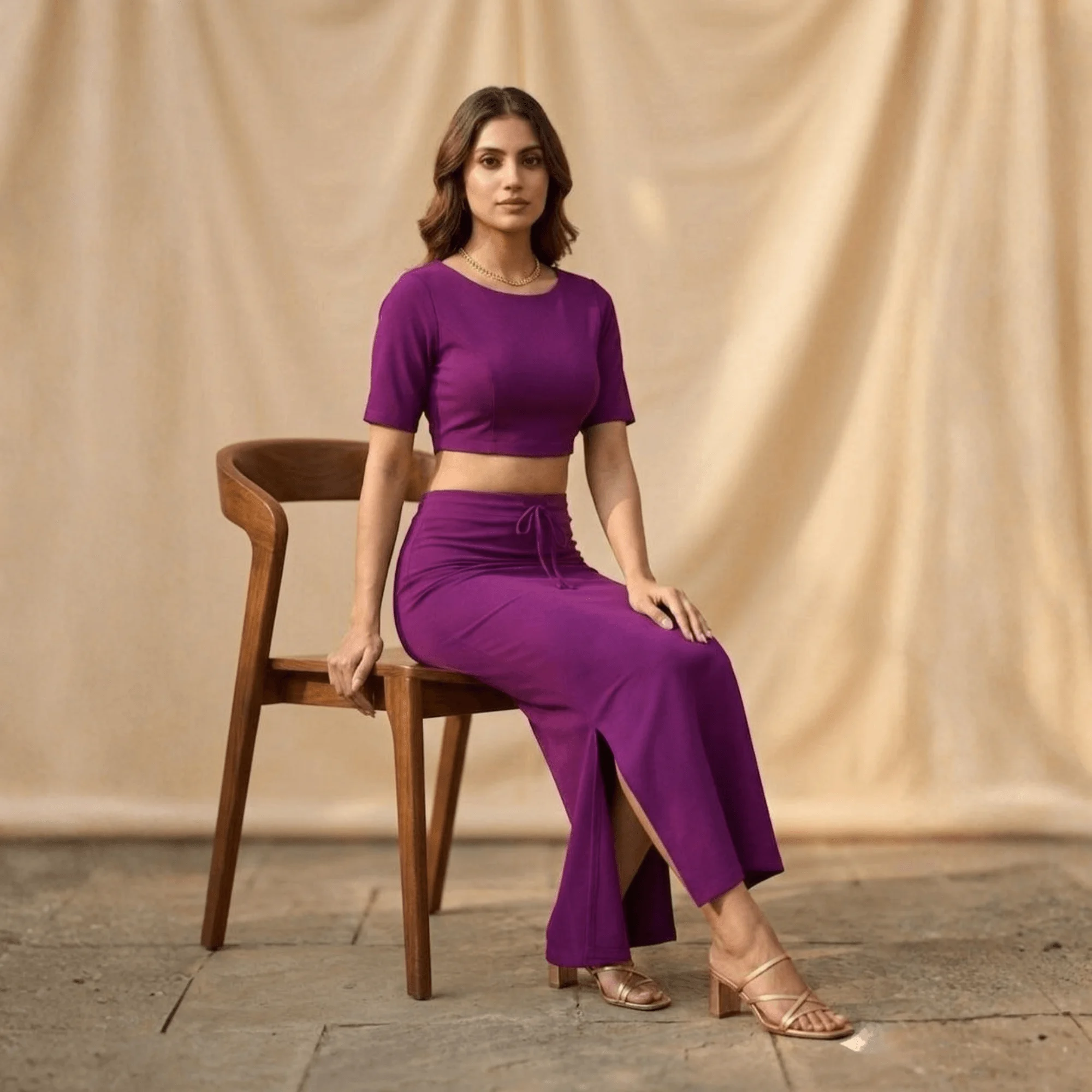 Saree Shaper - Purple - Image 6