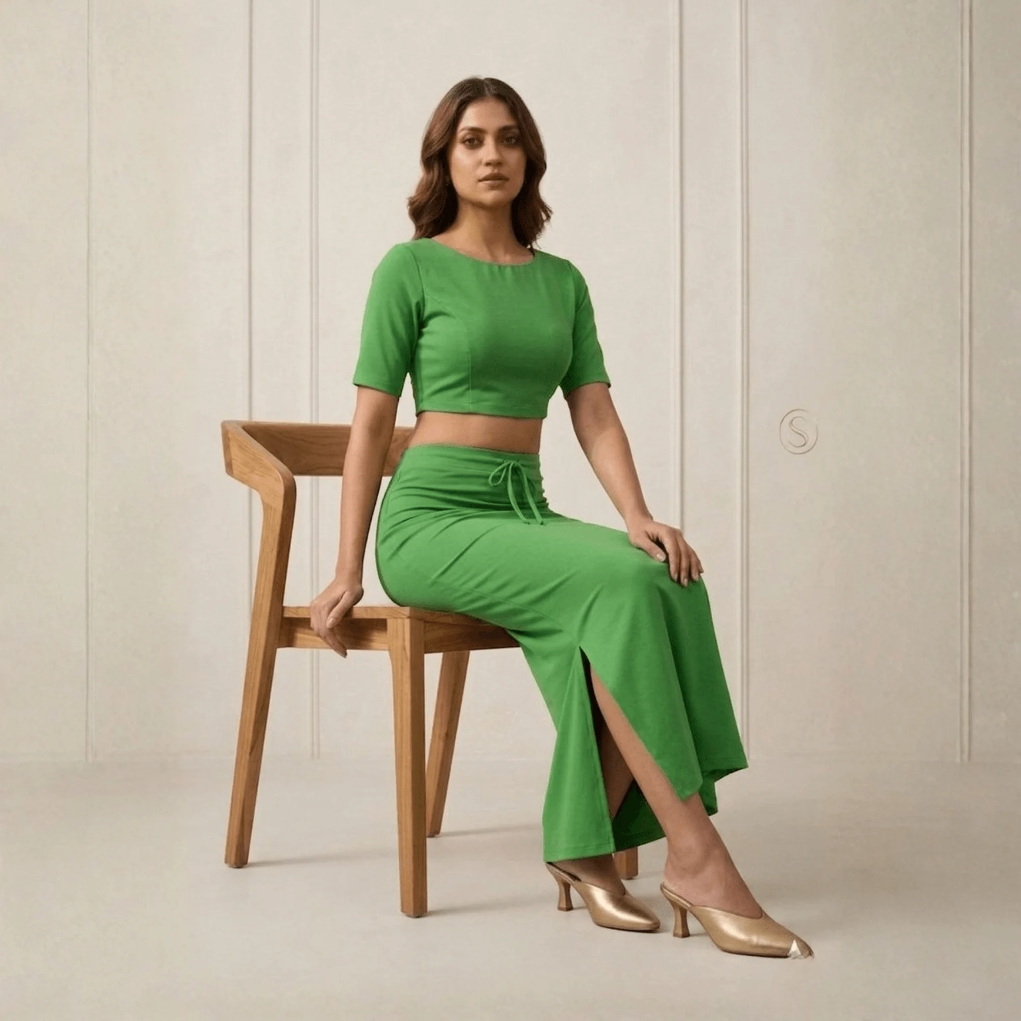 Saree Shaper - Green - Image 5