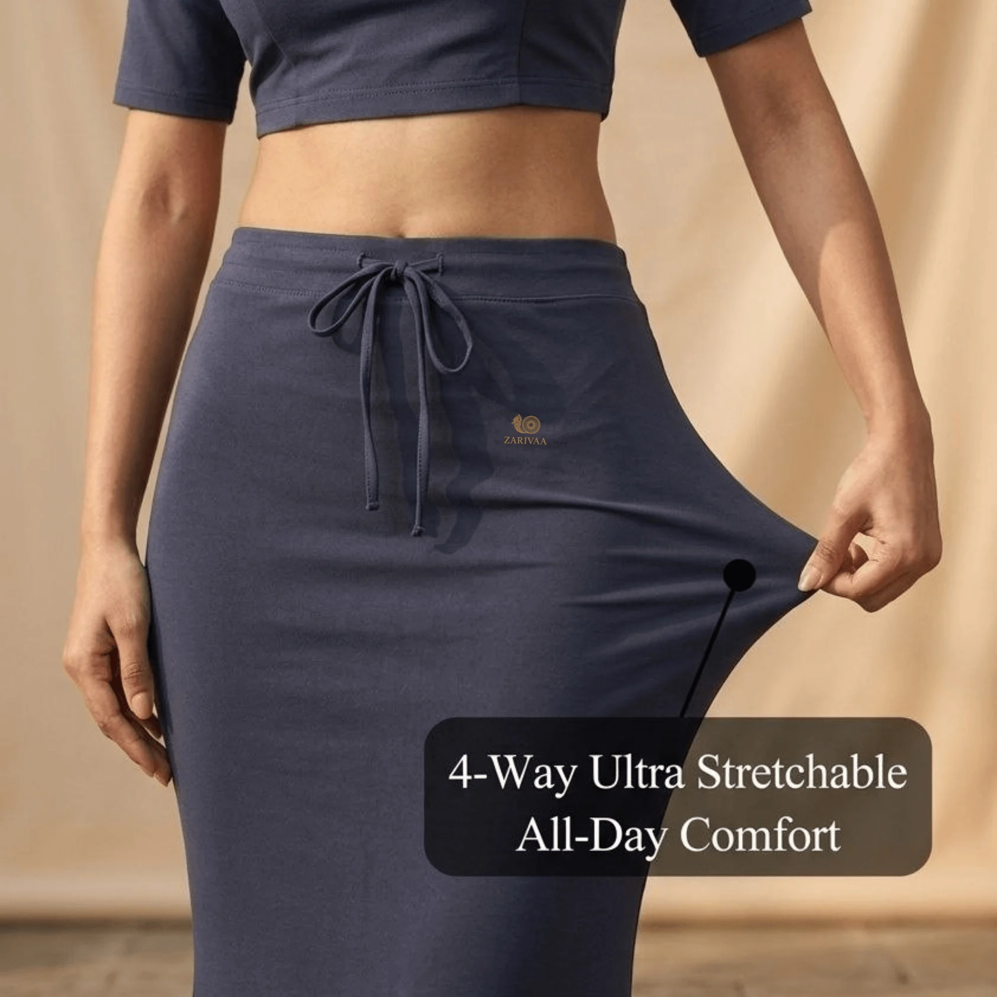 Saree Shaper - Charcoal Grey - Image 3