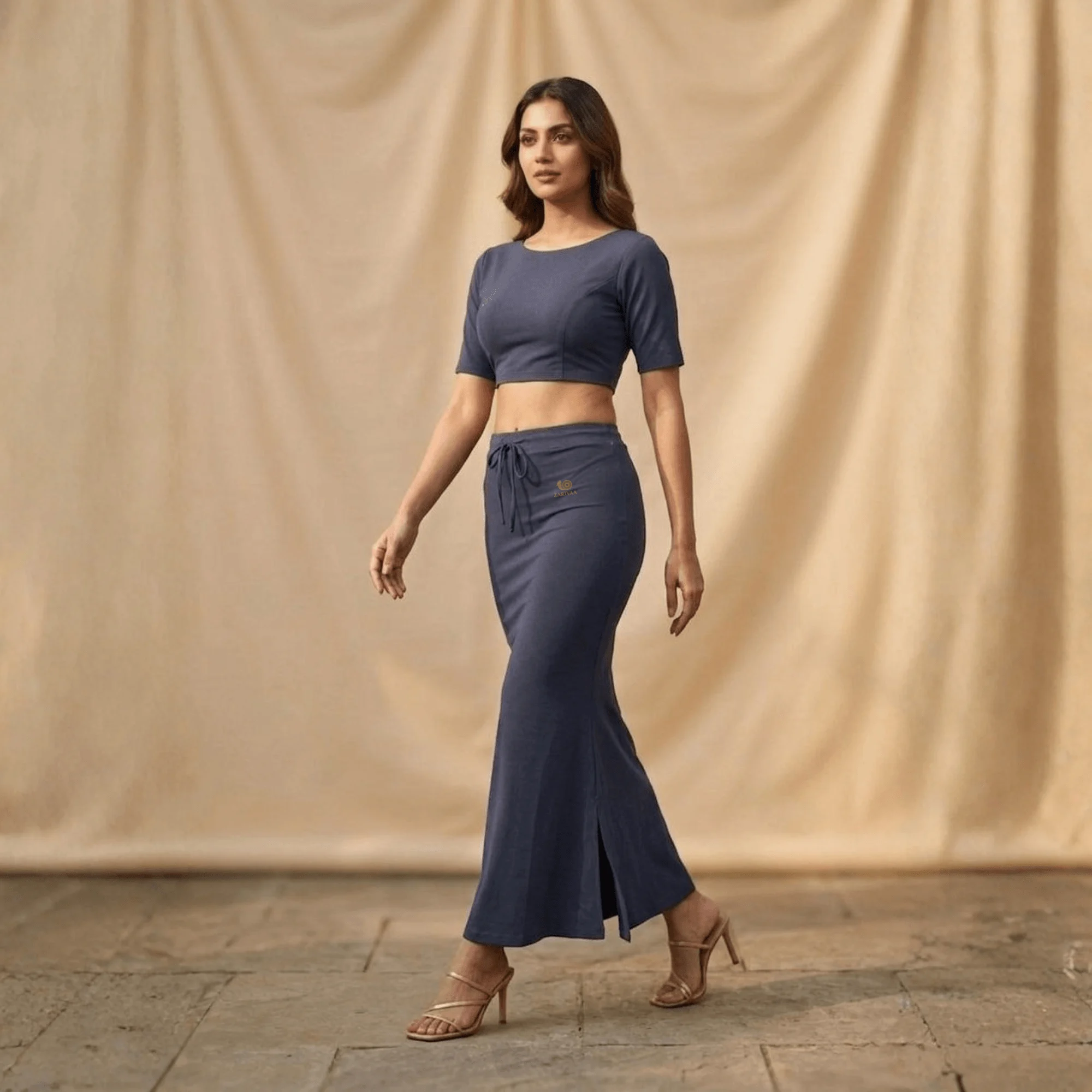 Saree Shaper - Charcoal Grey - Image 4