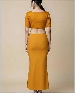 Saree Shaper - Mustard Yellow - Image 4