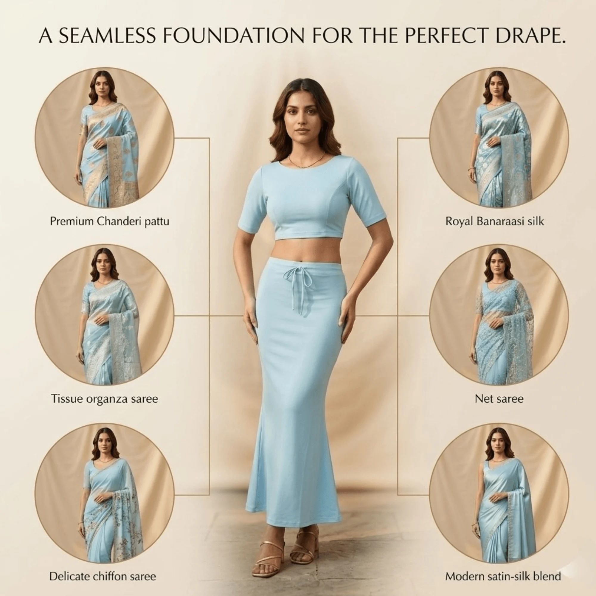 Saree Shaper - AquaLight - Image 6