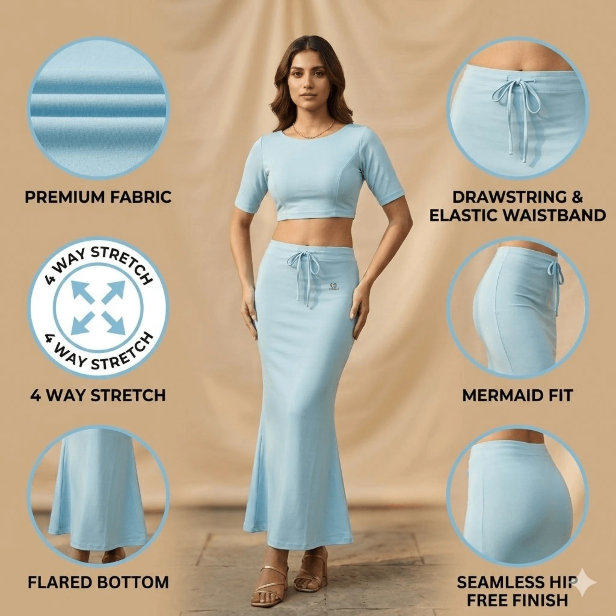 Saree Shaper - AquaLight - Image 7
