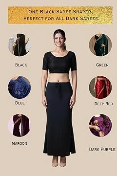 Saree Shaper - Black - Image 6