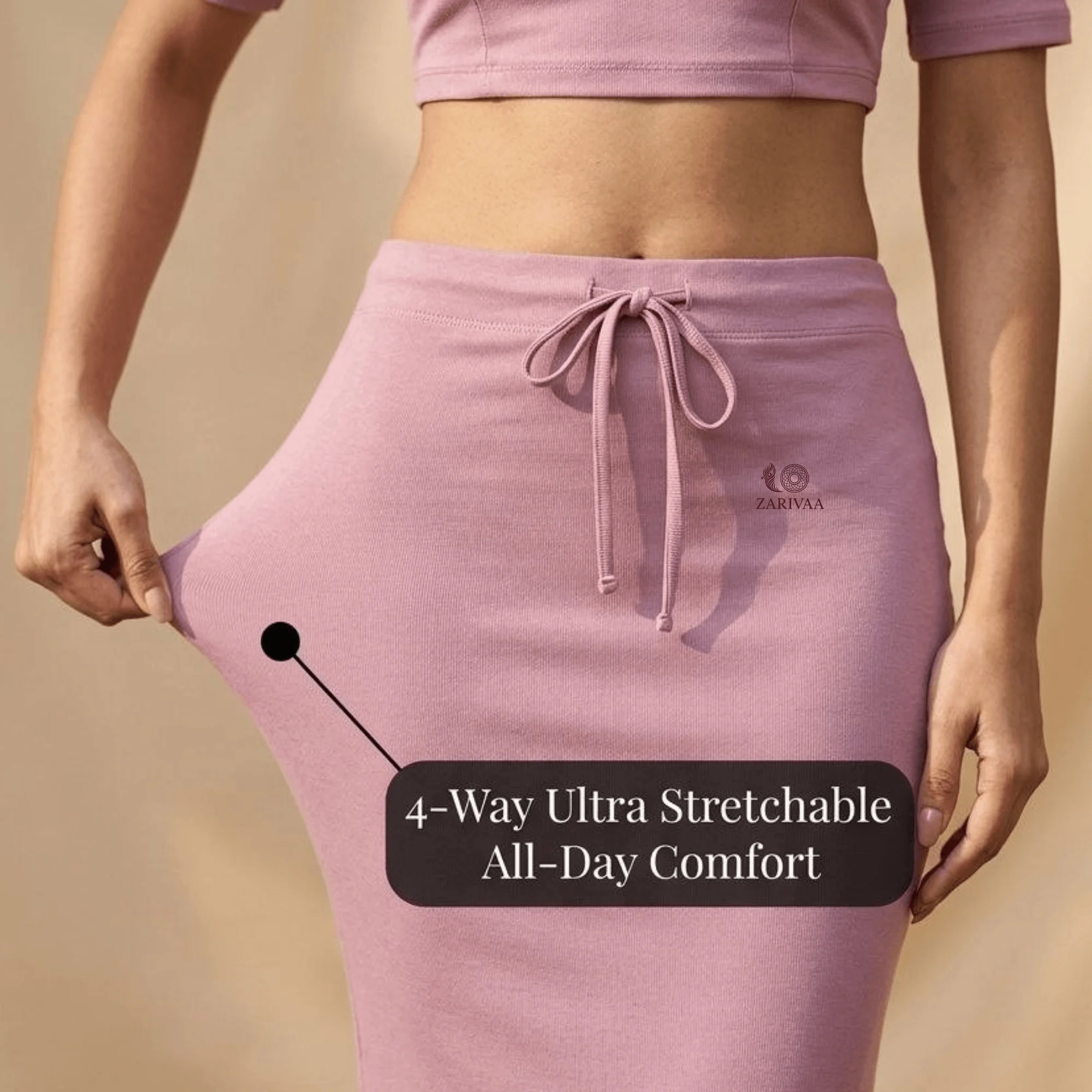 Saree Shaper - Baby Pink - Image 2