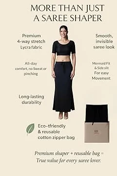 Saree Shaper - Black - Image 8